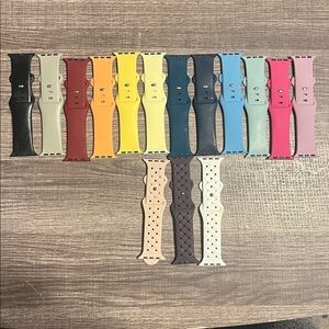 15 Assorted Color Silicone Band • Watch Band • Apple Watch 
$
38mm - 40 mm